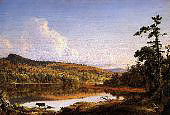 North Lake 1847 By Frederic Edwin Church