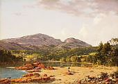 Otter Creek Mt Desert 1850 By Frederic Edwin Church