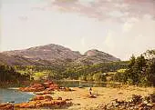 Otter Creek Mt Desert 1850 By Frederic Edwin Church