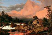 Rutland Falls Vermont 1848 By Frederic Edwin Church