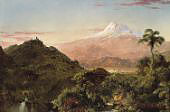 South American Landscape 1856 By Frederic Edwin Church