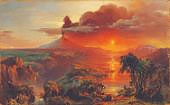Study for Cotopaxi 1861 By Frederic Edwin Church