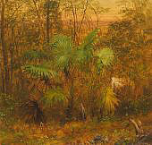 Thatch Palm Jamaica 1865 By Frederic Edwin Church
