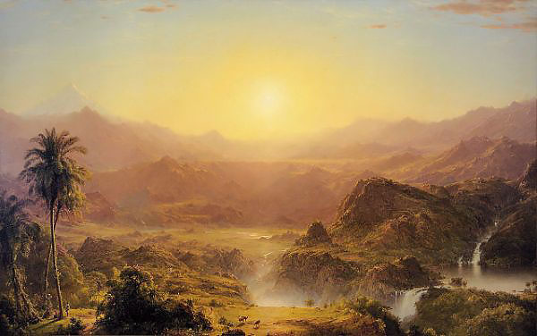 The Andes of Ecuador 1855 | Oil Painting Reproduction