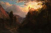The Monastery of San Pedro Our Lady of the Snows By Frederic Edwin Church