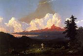 To the Memory of Cole 1848 By Frederic Edwin Church
