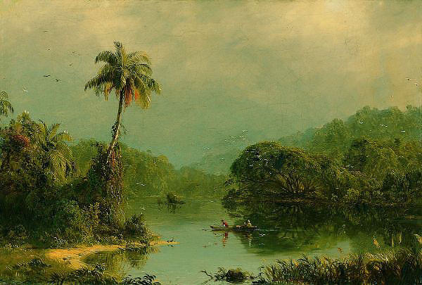 Tropical Landscape c1855 | Oil Painting Reproduction
