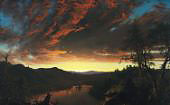 Twilight in the Wilderness By Frederic Edwin Church