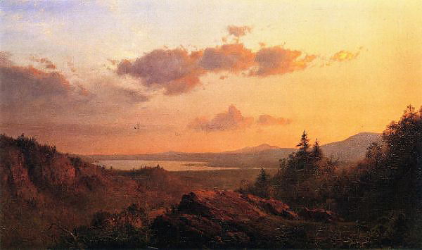 View of the Hudson River from Olana 1867 | Oil Painting Reproduction