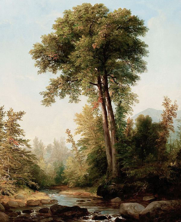 A Natural Monarch 1853 by Asher Brown Durand | Oil Painting Reproduction