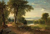 A Quiet Summer's Afternoon By Asher Brown Durand