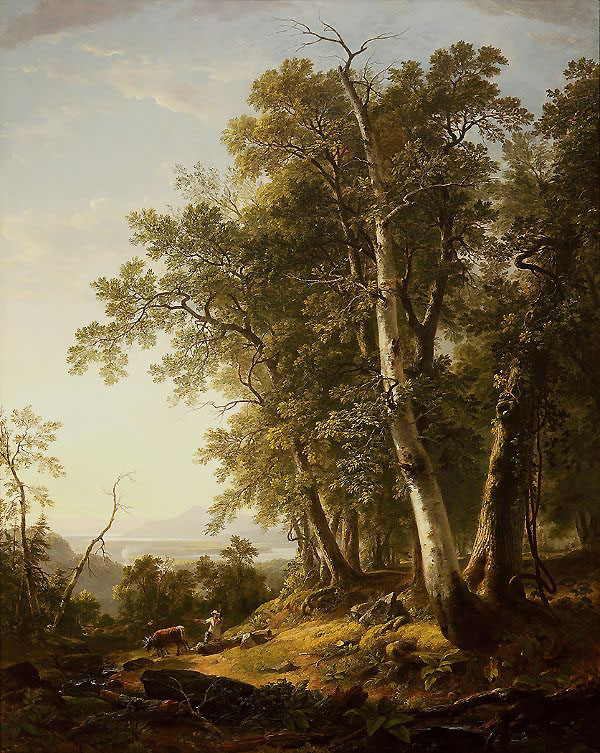 Forenoon 1847 by Asher Brown Durand | Oil Painting Reproduction
