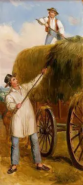 Haying Scene 1836 By Asher Brown Durand