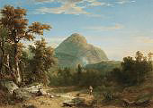 Haystack Mountain Vermont 1852 By Asher Brown Durand