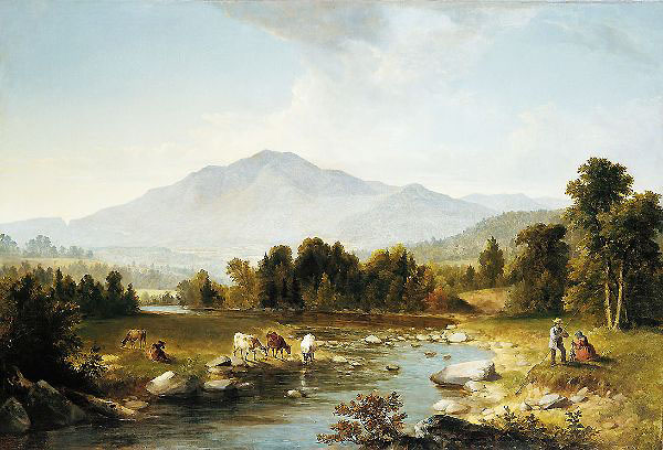 High Point Shandaken Mountains 1853 | Oil Painting Reproduction