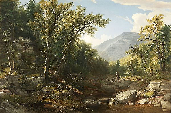 Kaaterskill Clove 1850 by Asher Brown Durand | Oil Painting Reproduction