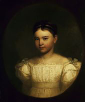 Mary Louisa Adams 1835 By Asher Brown Durand