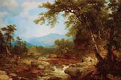 Monument Mountain Berkshires By Asher Brown Durand