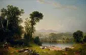 Pastoral Landscape 1861 By Asher Brown Durand