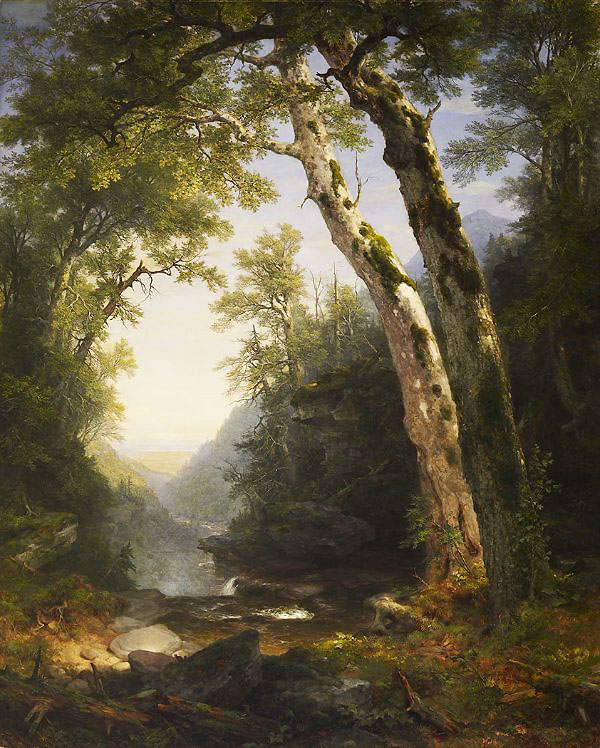 The Catskills 1859 by Asher Brown Durand | Oil Painting Reproduction