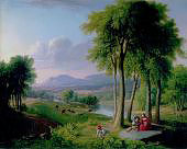 View near Rutland Vermont 1837 By Asher Brown Durand