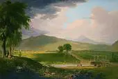 View of Rutland Vermont 1840 By Asher Brown Durand