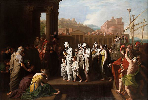 Agrippina Landing at Brundisium 1768 | Oil Painting Reproduction