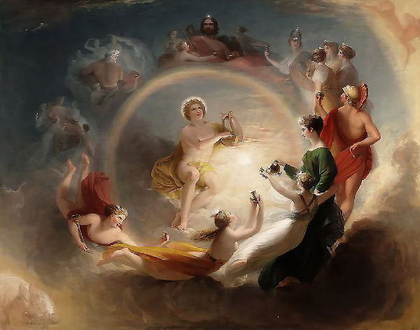 Apollo's Enchantment by Benjamin West | Oil Painting Reproduction