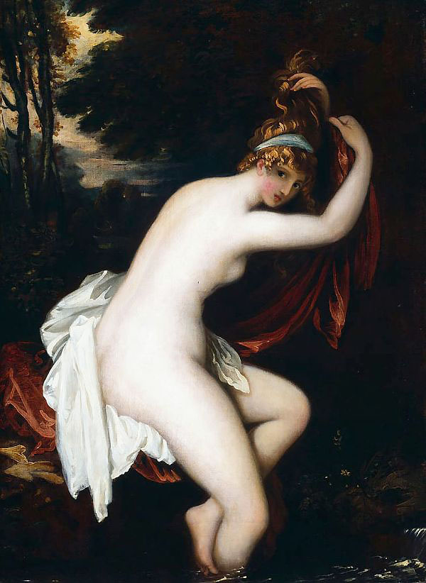 Arethusa c1802 by Benjamin West | Oil Painting Reproduction