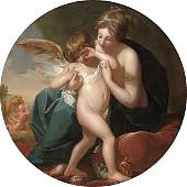 Cupid Stung by a Bee 1774 By Benjamin West