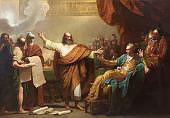 Daniel Interpreting to Belshazzar By Benjamin West