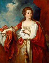 Elizabeth Countess of Effingham c1797 By Benjamin West