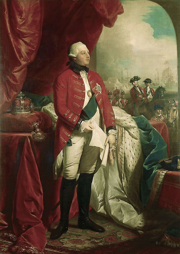 George III 1779 by Benjamin West | Oil Painting Reproduction