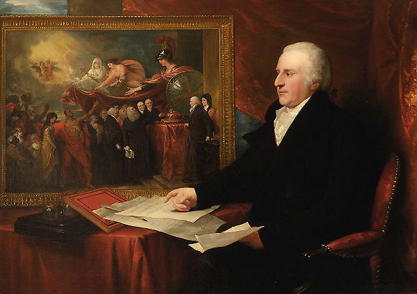 John Eardley Wilmot 1812 by Benjamin West | Oil Painting Reproduction