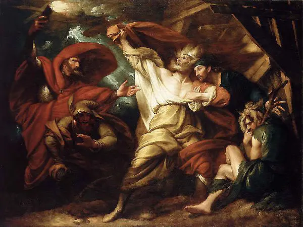 King Lear 1788 By Benjamin West