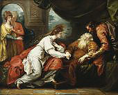King Lear and Cordelia 1793 By Benjamin West