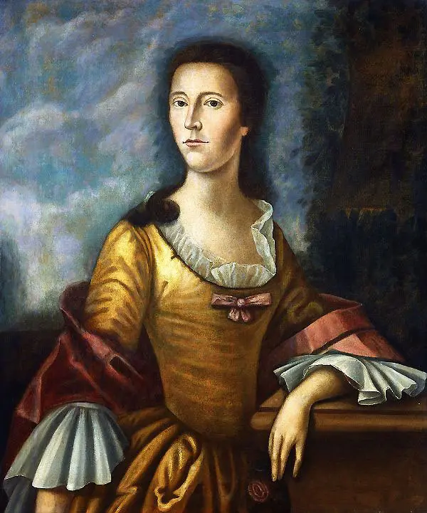 Mary Bethel Boude c1755 By Benjamin West