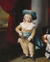 Prince Octavius of Great Britain 1783 By Benjamin West