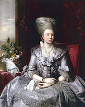 Queen Charlotte 1777 By Benjamin West