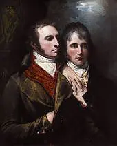 Raphael West and Benjamin West Jr. By Benjamin West