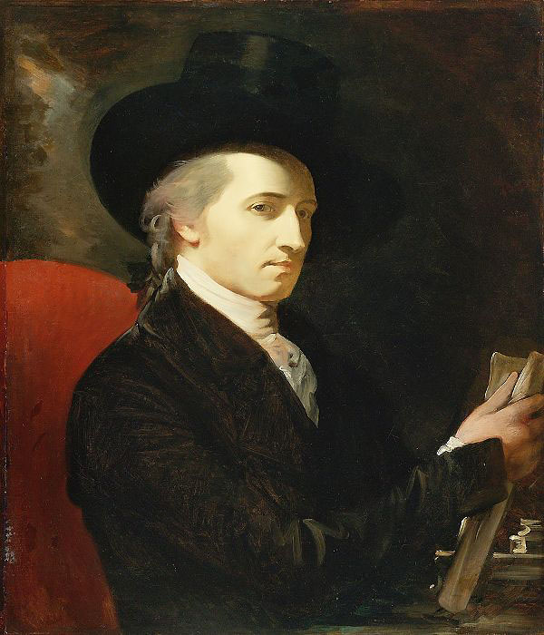 Self Portrait of the Artist by Benjamin West | Oil Painting Reproduction