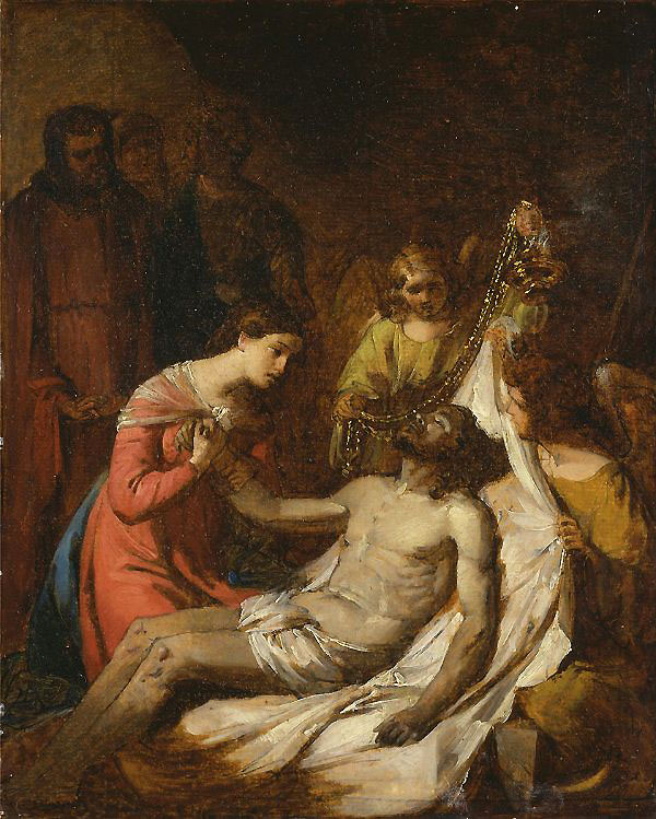 Study of the Lamentation on the Dead Christ | Oil Painting Reproduction