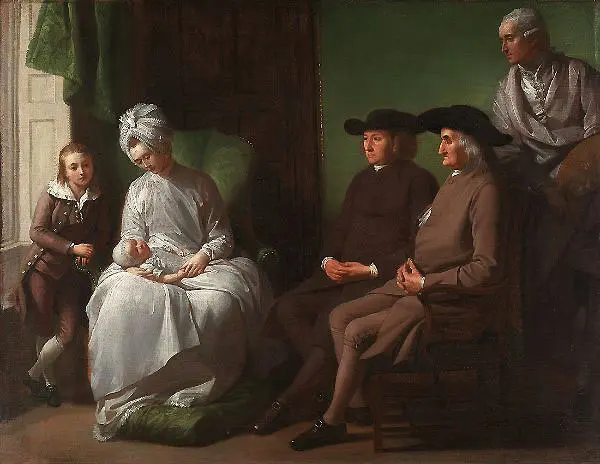The Artist and his Family c1772 By Benjamin West