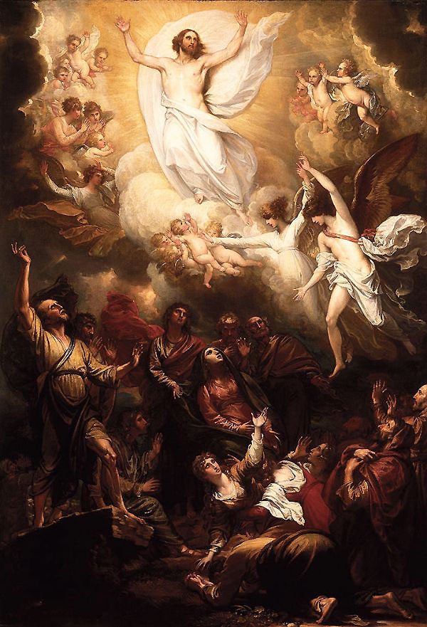 The Ascension 1801 by Benjamin West | Oil Painting Reproduction