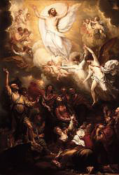 The Ascension 1801 By Benjamin West