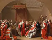 The Death of Chatham 1778 By Benjamin West