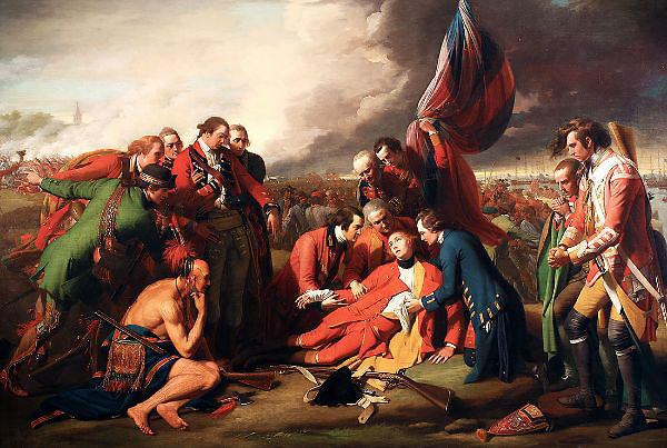 The Death of General Wolfe c1770 | Oil Painting Reproduction