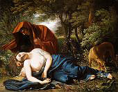 The Death of Procris 1770 By Benjamin West