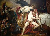 Thetis Bringing the Armor to Achilles By Benjamin West