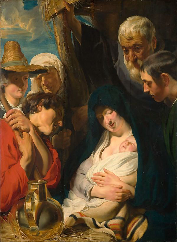 Adoration of the Shepherds 1618 | Oil Painting Reproduction
